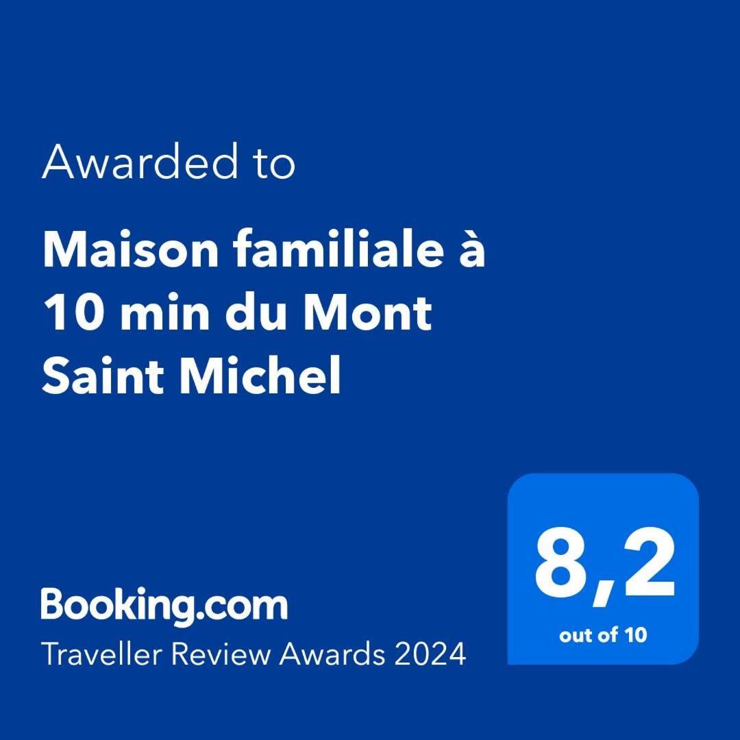 Maison Familiale A 10 Min Du Mont Saint Michel Pontorson Extérieur photo